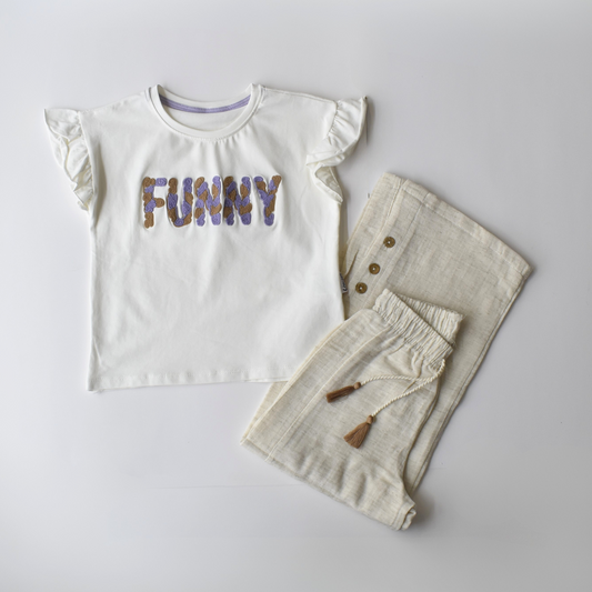 Funny! Girls Casual Set-0