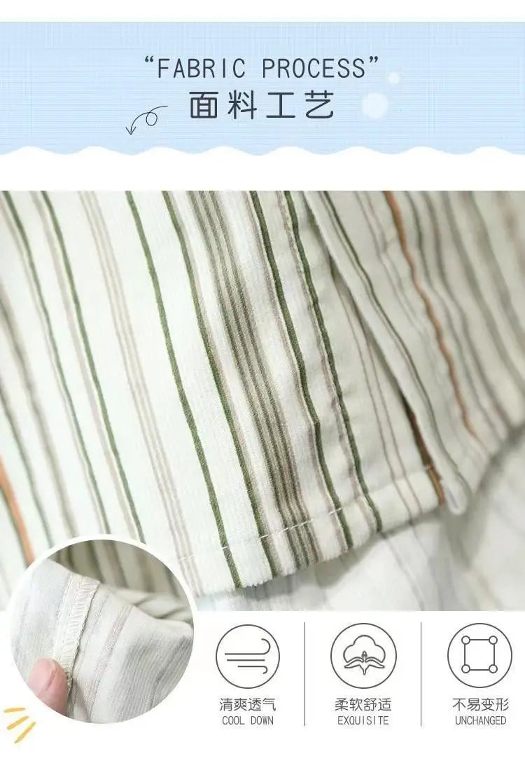 Kid Boy Spring Autumn Suit 2025 New Korean Handsome Baby Fashion Corduroy Striped Shirt and Pants Clothes Two Piece Set Outfits