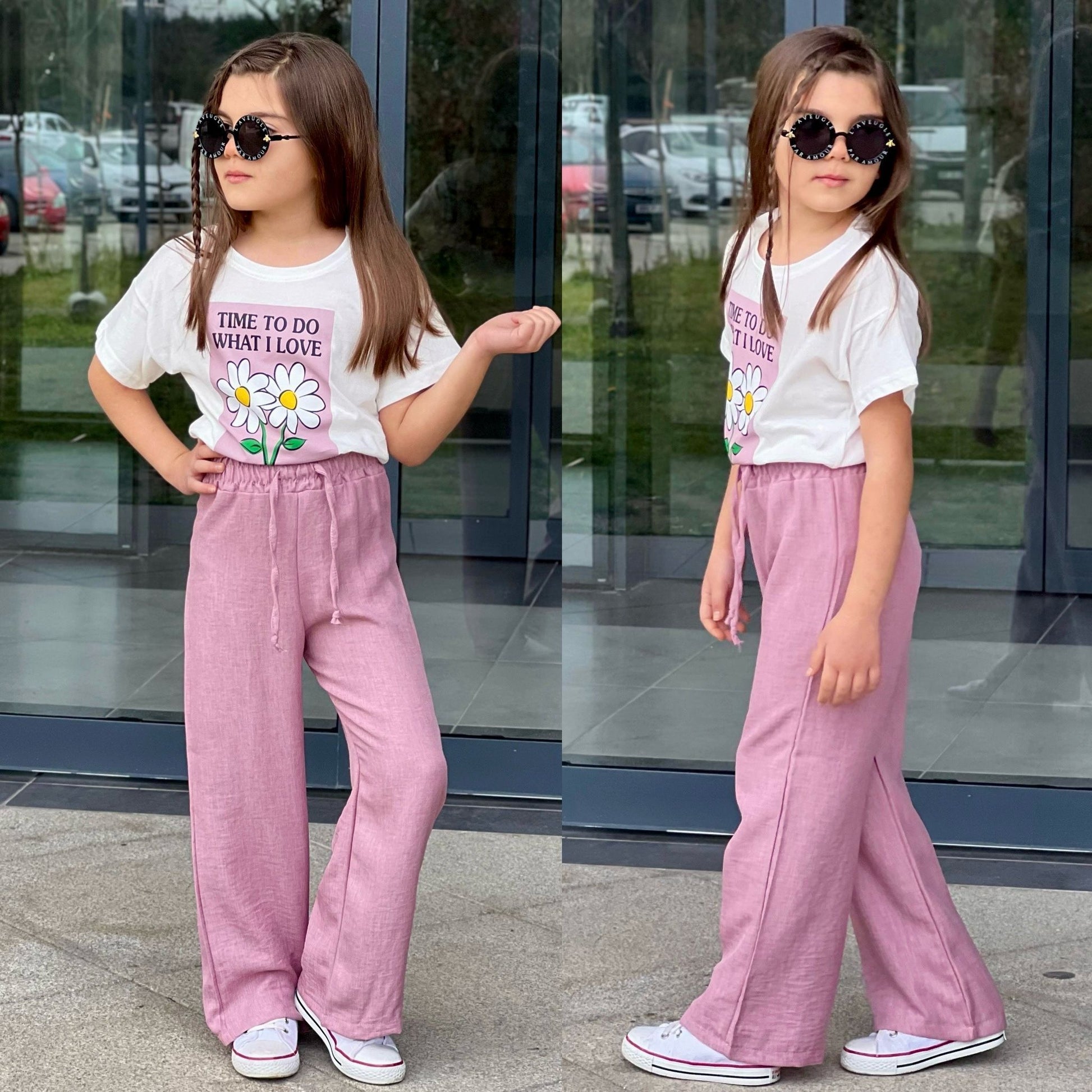 Love Blossom Girls Casual Set-2
